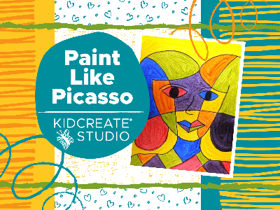 WELCOME WEEK- 50% OFF! Paint Like Picasso Homeschool ED (5-12 Years)