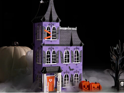 Gumdrops and Ghosts:  Decorate a Haunted Mansion
